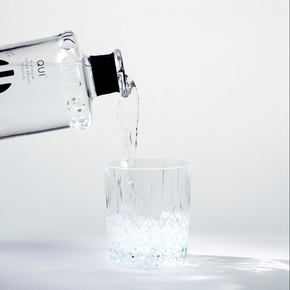 QUI Platinum<br/> Extra Añejo Tequila